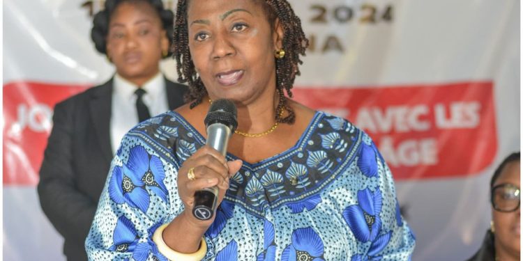 64e anniversaire de l’indépendance de la RDC : Dominique Munongo a communié avec les personnes de 3e âge, membres de sa fondation à Masina