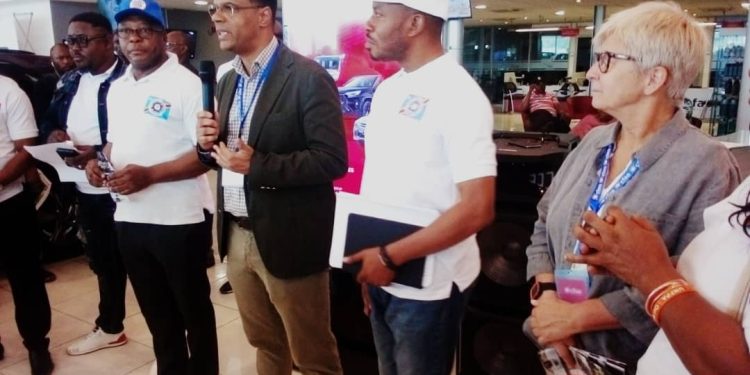 Projet crédit-véhicules: Les médecins membres du SYNAMED ont visité l’entreprise CFAO MOTORS