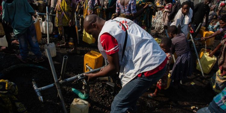 Nord-Kivu : La population de Goma achète actuellement un bidon d’eau potable de 20 litres à 1.000 FC