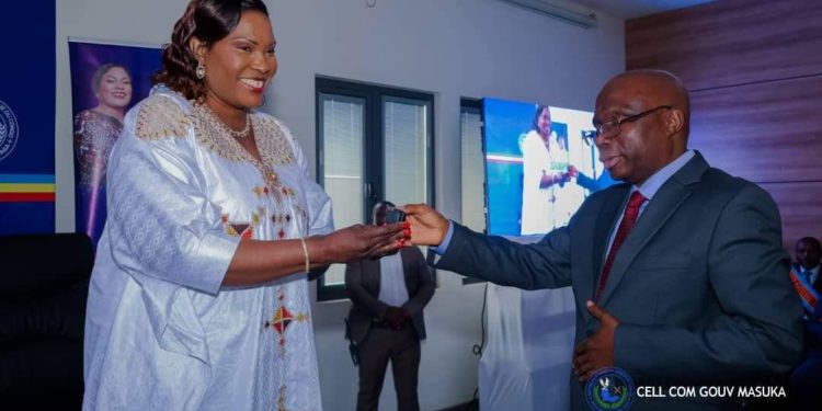 LUALABA: La Gouverneure FIFI MASUKA a officiellement pris ses fonctions