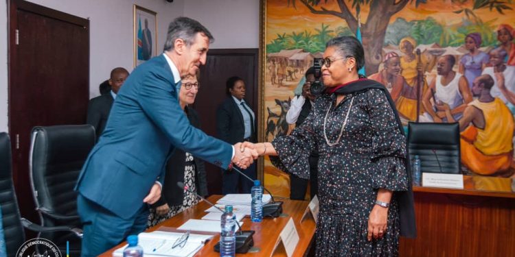 Diplomatie : Auprès de Judith SUMINWA, l’Union Européenne martèle sur la préservation de l’intégrité territoriale de la RDC