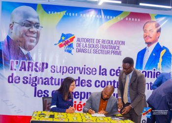 ARSP-KAMOA : 12 Contrats de sous-traitance signés par les entrepreneurs congolais