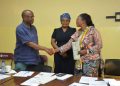 Lignes Maritimes Congolaises : la DGA Gisèle MBWANSIEM soutient son mémoire au Collège des Hautes Études de Stratégie et de Défense