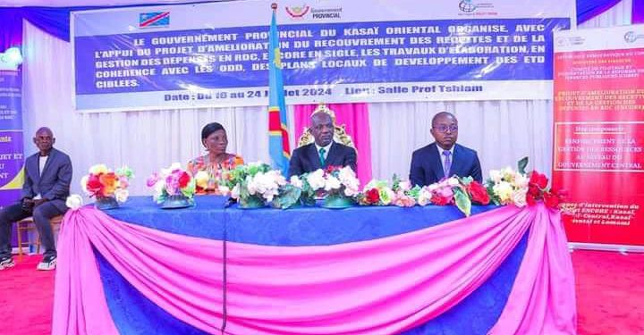 Kasaï-oriental : le Vice-gouverneur clôture les travaux d’élaboration des plans de développement des ETD ciblées à Mbuji-Mayi