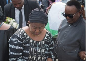 Kinshasa : l’honorable rapporteur Dominique Munongo Inamizi a rendu les derniers hommages à Luc Kibambi fils du célèbre journaliste Kibambi Shintwa