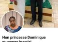 Assemblée nationale : le rapporteur adjoint Dominique Munongo dénonce la création d’un faux compte Facebook sous le label de « Hon. Princesse Dominique Munongo Inamizi»