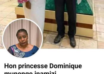 Assemblée nationale : le rapporteur adjoint Dominique Munongo dénonce la création d’un faux compte Facebook sous le label de « Hon. Princesse Dominique Munongo Inamizi»