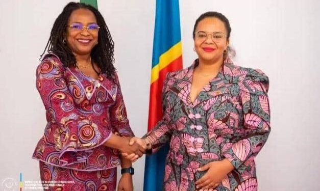 RDC-UNICEF: Le nouveau cadre de coopération a été évoqué lors des échanges entre THERESE KAYIKWAMBA et MARIAMA SYLLA