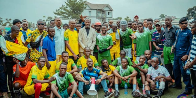 Pour une bonne cohésion entre la PNC et les taximans-motos : Le député Steve Mulumba organise un match de gala