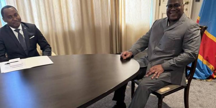 Bruxelles: une apparition de Félix TSHISEKEDI à l’ambassade de la RDC en Belgique balaie les folles rumeurs sur sa santé
