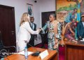 Drame humanitaire dans l’Est de la RDC : Judith Suminwa a échangé avec la délégation de l’OIM sur le renforcement de l’assistance aux personnes déplacées