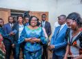 ESU: La Ministre de l’ESU, Marie-Thérèse Sombo en mission d’inspection des travaux de modernisation des universités au Kasai-oriental