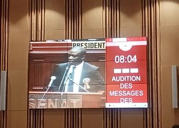 Élection Bureau définitif du Sénat : Le candidat de l’UDPS Afani Idrissa Mangala désiste en faveur de Sama Lukonde