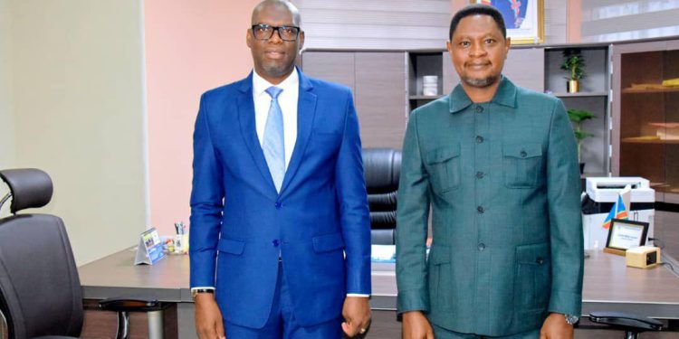 RDC: La Construction d’un aéroport moderne pour le Haut-Katanga, au centre des échanges entre Jacques Kyabula et le directeur général de la RVA