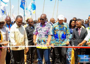 HAUT-KATANGA : Jacques Kyabula a inauguré la route de contournement de la ville de Likasi, longue de 22 kilomètres