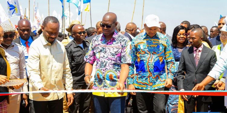 HAUT-KATANGA : Jacques Kyabula a inauguré la route de contournement de la ville de Likasi, longue de 22 kilomètres