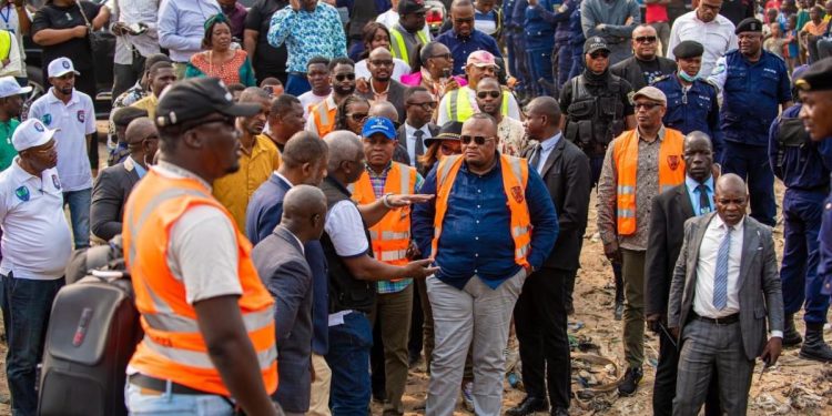 Kinshasa : Daniel BUMBA lance les travaux de dragage des rivières pour lutter contre les inondations