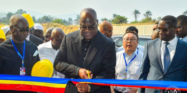 Kinshasa : Le Président de la République Félix TSHISEKEDI a inauguré ce samedi 31 août l’usine de production de la boisson PEPSI à MALUKU