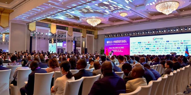 Beijing : Felix Tshisekedi clôture ce mardi 03 septembre les Travaux du premier forum économique RDC-Chine