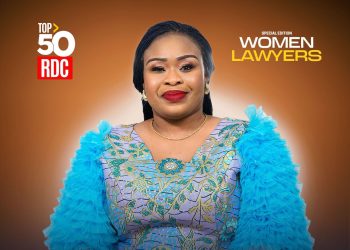 RDC : Gisèle NGUNGUA SANGUA sélectionnée parmi les 50 femmes juristes les plus influentes du pays