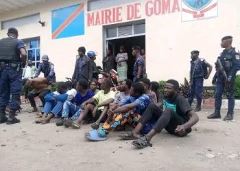 Insécurité à Goma : 27 présumés criminels arrêtés par la police et 3 armes saisies
