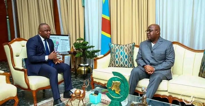 MÉDIAS: Le Chef de l’État Felix Tshisekedi et le Président du CSAC Christian Bosembe ont échangé sur la salubrité médiatique en RDC