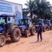 RDC/Agriculture : le Kasaï-oriental réceptionne plusieurs tracteurs du Gouvernement central