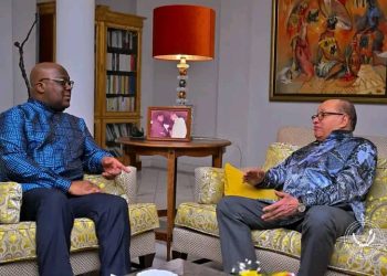 RDC: Félix Tshisekedi en visite de courtoisie chez le patriarche Léon Kengo wa Dondo