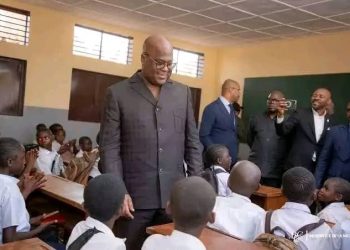 Kinshasa : Le Président Felix Tshisekedi visite ce lundi 16 septembre 2024, l’École Primaire 1 et 2 KAMINA à Yolo-Nord
