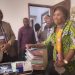 8ème Édition Expo Béton : cadres et agents de LMC de la direction provinciale du Kongo Central ont réservé un accueil chaleureux au DGA Gisèle MBWANSIEM
