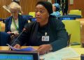 New-York: La ministre de l’environnement ÈVE BAZAIBA représente la RDC au Dialogue interactif du sommet sur l’avenir