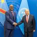 New-York : La situation sécuritaire et humanitaire dans l’Est de la RDC, au centre de l’entretien entre Tshisekedi et Antonio Guterres