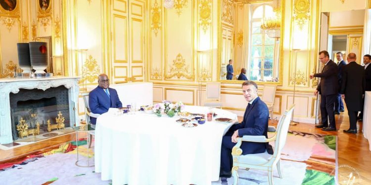 Crise RDC -Rwanda : à Paris, l’évolution du processus de paix de Luanda au coeur des échanges entre Tshisekedi et Macron