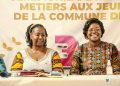 Kinshasa : L&rsquo;honorable Dominique Munongo Inamizi a pris part active à la cérémonie de remise des kits métiers à 50 jeunes filles organisée par la fondation GRAME