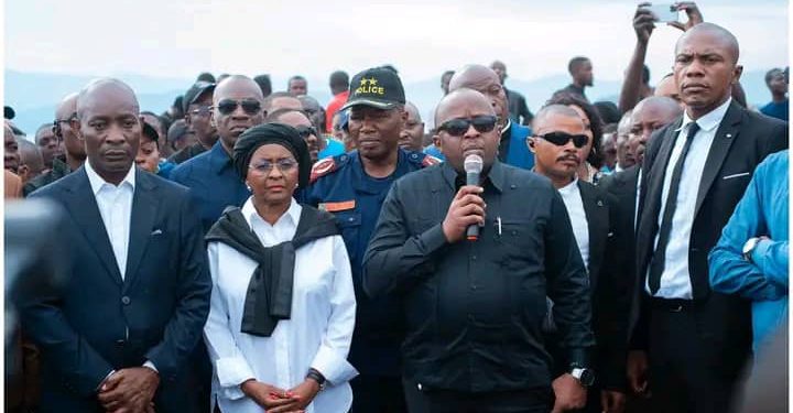Naufrage sur le Lac Kivu: Le gouvernement central fait le constat sur le lieu du drame