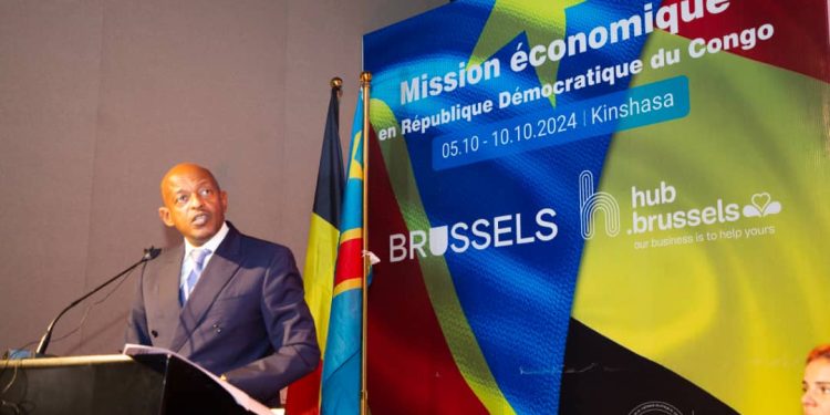 Infrastructures: Le ministre ALEXIS GISARO lance les travaux de la mission économique belge à Kinshasa