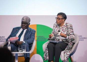Judith Suminwa à la Conférence de Hambourg : « La RDC ne préserve pas la nature par gentillesse, elle doit être rétribuée à juste titre »