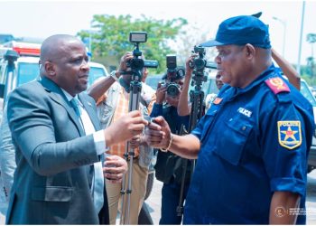 RDC : Le Gouvernement dote l’Inspection générale de la Police d’un charroi automobile pour contrôler le travail de ses éléments sur terrain