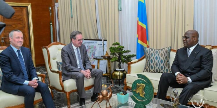 RDC-RUSSIE : les projets multisectoriels au cœur des échanges entre Félix Tshisekedi et l’Ambassadeur Alexy Sentebov