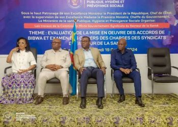 Greve des médecins: Lancement officiel des travaux de la Commission Paritaire Gouvernement-Banc Syndical du secteur de la santé, sur les accords de Bibwa