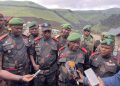 Nord-Kivu: Le général-major PETER CIRIMWAMI met fin aux travaux de construction des bivouacs sur le Mont Goma
