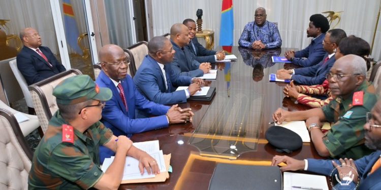 Justice-RDC : « Le Magistrat Suprême nous a dictés des orientations précises pour voir dans quelle mesure améliorer la manière d’administrer notre justice » (Mutamba)