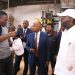 Contrat Sino-congolais: Le ministre des infrastructures visite l’usine de production des panneaux préfabriqués en sel de polystyrène à Kisangani