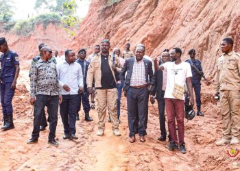 Kananga: l’entreprise Safrimex démarre les travaux du grand collecteur d’eaux pour endiguer complètement le ravin au quartier plateau