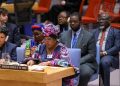 Conseil de sécurité de l’ONU: La ministre du Genre, famille et enfant, LEONNIE KANDOLO plaide pour la participation des femmes au processus de paix en RDC