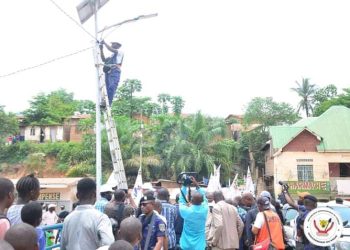 Kasaï : l’opération de la réhabilitation de l’éclairage public lancée