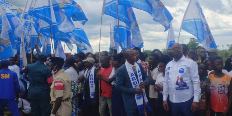 Kaniama Kasese : sous la conduite de Laurent Mwamba , le parti ARDEV réserve un accueil délirant au Chef de l’Etat Félix Tshisekedi