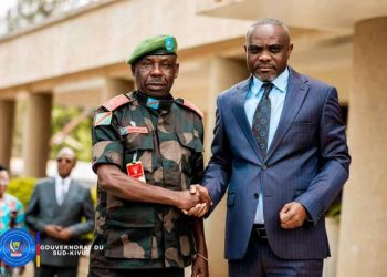 Sud-Kivu : le gouverneur militaire du Nord-Kivu, Peter Cirimwami à Bukavu pour participer aux activités organisées par Alert International dans le cadre de son projet Accès à la Justice