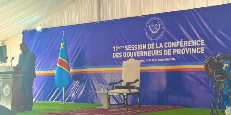 11eme conférence des Gouverneurs : « Chaque Gouverneur doit véritablement s’engager à instaurer des pratiques visant à privilégier la transparence, l’efficacité et le respect des Biens Publics » (Felix Tshisekedi)
