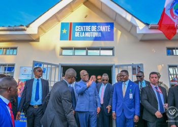 Tanganyika: Le Chef de l’État Felix Tshisekedi a inauguré le Centre de Santé de la Mutowa construit dans le cadre du PDL-145 T